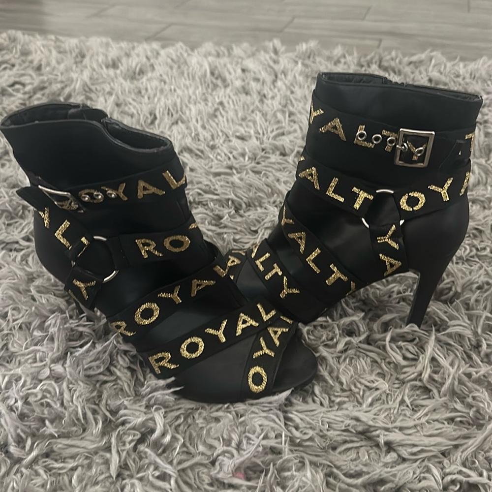 Royalty Peep Toe Bootie